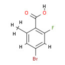 4-Bromo-2-fluoro-6-methylbenzoic acid