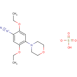 2,5-Diethoxy-4-Morpholino-Benzenediazoniumbisulfat