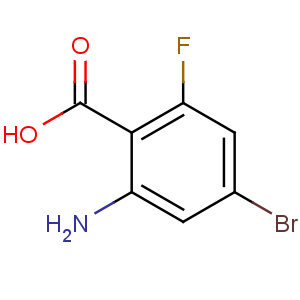 2-Amino-4-bromo-6-fluorobenzoic acid