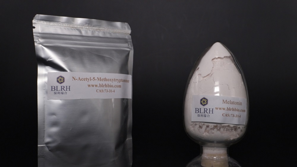 Melatonin ,N-Acetyl-5-Methoxytryptamine, CAS:73-31-4  