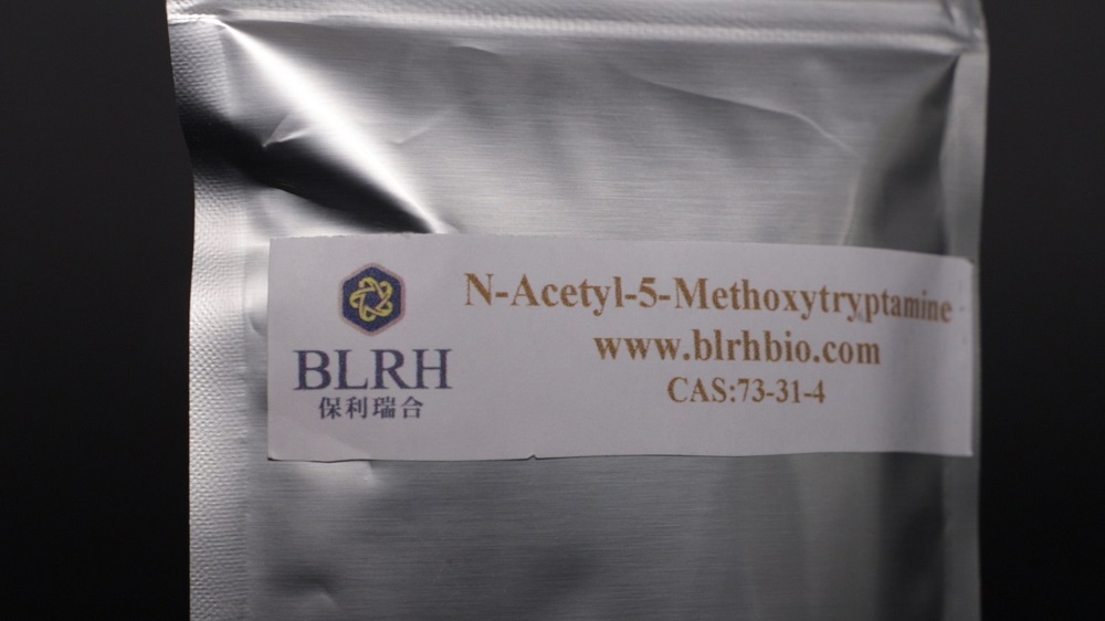 Melatonin ,N-Acetyl-5-Methoxytryptamine, CAS:73-31-4  
