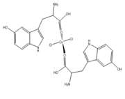 [Cu(L-5-HTP)2Cl2] Coordination compounds of copper(ll) with L-5-hydroxytryptophan,C22H24N4O6Cl2Cu