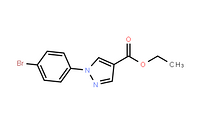 Ethyl 1-(4-bromophenyl)-1H-pyrazole-4-carboxylate