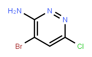 3-Amino-4-bromo-6-chloropyridazine