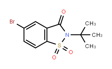 5-Bromo-2-(tert-butyl)benzo[d]isothiazol-3(2H)-one 1,1-dioxide