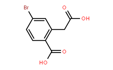 4-Bromo-2-(carboxymethyl)benzoic acid