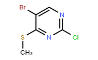 5-Bromo-2-chloro-4-(methylthio)pyrimidine