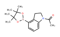 1-(4-(4,4,5,5-Tetramethyl-1,3,2-dioxaborolan-2-yl)indolin-1-yl)ethanone