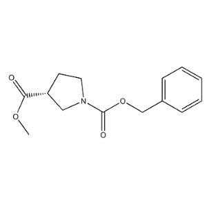 1-benzyl 3-methyl (3R)-pyrrolidine-1,3-dicarboxylate
