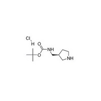tert-butyl N-{[(3S)-pyrrolidin-3-yl]methyl}carbamate hydrochloride