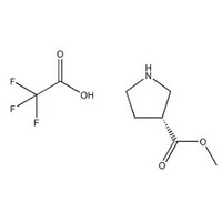 methyl (3R)-pyrrolidine-3-carboxylate trifluoroacetate