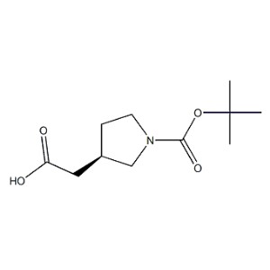 2-[(3R)-1-[(tert-butoxy)carbonyl]pyrrolidin-3-yl]acetic acid