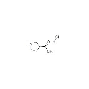 (3S)-pyrrolidine-3-carboxamide hydrochloride
