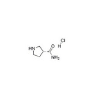 (3R)-pyrrolidine-3-carboxamide hydrochloride