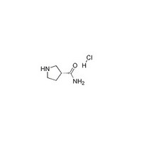 (3R)-pyrrolidine-3-carboxamide hydrochloride