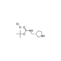 tert-butyl N-[(3R)-pyrrolidin-3-ylmethyl]carbamate hydrochloride