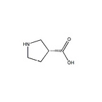 (3R)-pyrrolidine-3-carboxylic acid