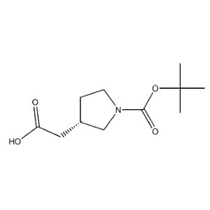 2-[(3S)-1-[(tert-butoxy)carbonyl]pyrrolidin-3-yl]acetic acid