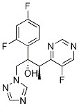 (R *, S *) 3- (5-fluoropyrimidin-4-yl) -2- (2,4-difluorophenyl) -1- (1H-1,2,4-triazol-1-yl ) -2-buta