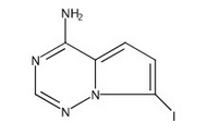 7-Iodo-pyrrolo[2,1-f][1,2,4]triazin-4-amine