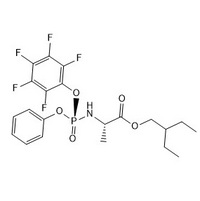 2-ethylbutyl ((S)-(perfluorophenoxy)(phenoxy)phosphoryl)-L-alaninate