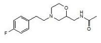 2-Acetylamidomethyl-4-(4-fluorobenzyl)morpholine