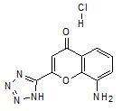 8-Amino-2(1H-tetrazole-5-yl)-chromen-4-one hydrochloride