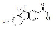 1-(7-Bromo-9,9-difluoro-9H-fluoren-2-yl)-2-chloroethanone
