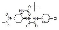Tert-butyl (1R,2S,5S)-2-(2-(5-chloropyridin-2-ylamino)-2-oxoacetamido)-5-(dimethylcarbamoyl)cyclohex