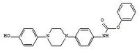 [4-[4-(4-Hydroxyphenyl)-1-piperazinyl]phenyl]carbamic acid phenyl ester