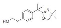 4-[1-(4,5-dihydro-4,4-dimethyl-2-oxazolyl)-1-methylethyl]-benzeneethanol