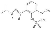 N-[2-[(4S)-4,5-Dihydro-4-(1-methylethyl)-2-oxazolyl]-6-methoxyphenyl]methanesulfonamide