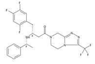 (3R)-1-[5,6-Dihydro-3-(trifluoromethyl)-1,2,4-triazolo[4,3-a]pyrazin-7(8H)-yl]-3-[[(1R)-1-phenylethy