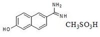 6-Hydroxy-2-naphthimidamide methanesulfonate