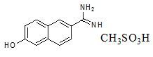 6-Hydroxy-2-naphthimidamide methanesulfonate