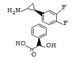 (1R,2R)-2-(3,4-difluorophenyl)
cyclopropanamine(S)-(carboxylato
(phenyl)methyl)holmium
