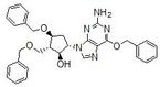 (1S,2S,3S,5S)-5-(2-Amino-6-(benzyloxy)-9H-purin-9-yl)-3-(benzyloxy)-2-(benzyloxymethyl)cyclopentanol