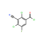 3-Cyano-2,4-dichloro-5-fluorobenzoylchloride