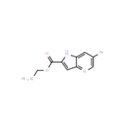 6-BroMo-4-azaindole-2-carboxylic acid ethyl ester