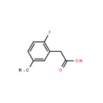 2-Fluoro-5-methylphenylacetic acid