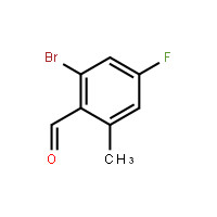 2-Bromo-4-fluoro-6-methylbenzaldehyde