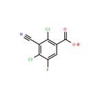 2,4-Dichloro-3-cyano-5-fluorobenzoic acid