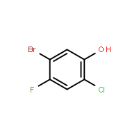 5-Bromo-2-chloro-4-fluorophenol