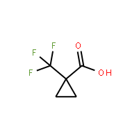 1-(Trifluoromethyl)cyclopropane-1-carboxylic acid