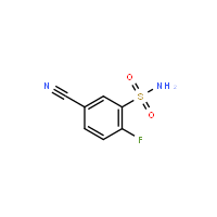 5-Cyano-2-fluorobenzenesulfonamide