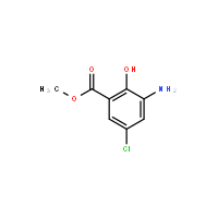 3-Amino-5-chloro-2-hydroxybenzoic acid methyl ester