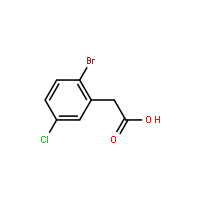 2-Bromo-5-chlorophenylacetic acid