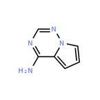 Pyrrolo[2,1-f][1,2,4]triazin-4-amine