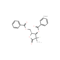 (2R)-2-Deoxy-2-fluoro-2-methy-D- erythropentonic acid gamma-lactone 3,5- dibenzoate