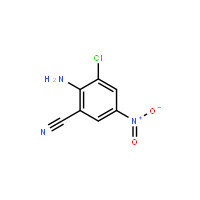 2-Amino-3-chloro-5-nitrobenzonitrile